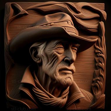 3D model George Brehm American artist (STL)